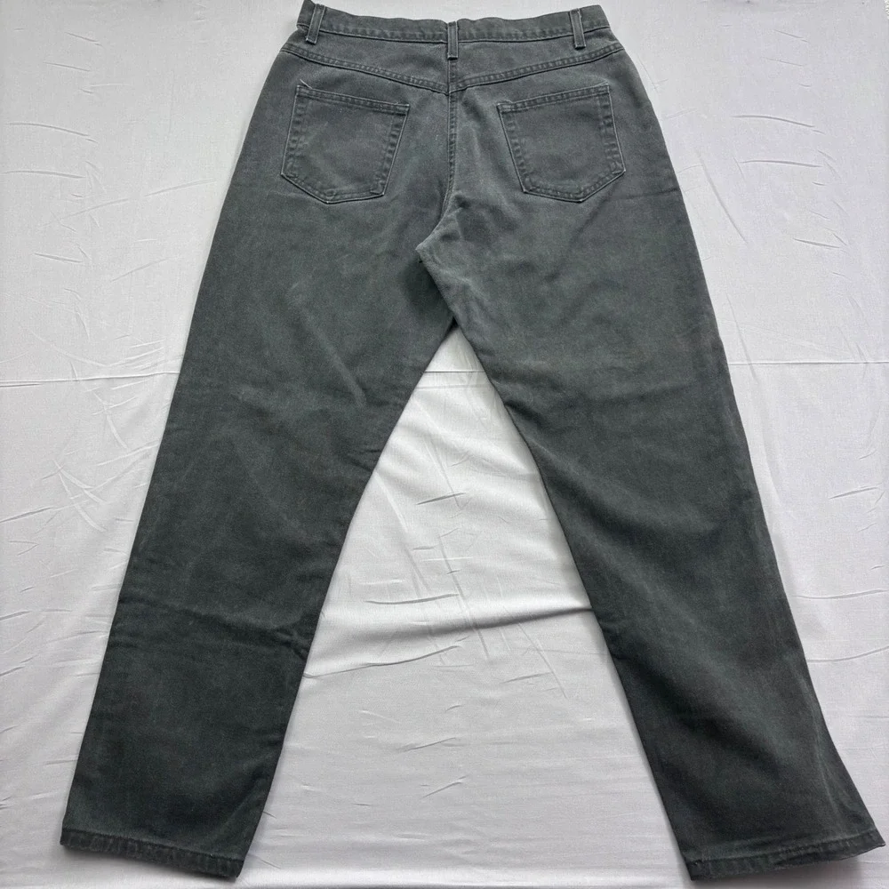 Faded Glory Men's Classic Fit Straight Leg Jeans Washed Black Denim